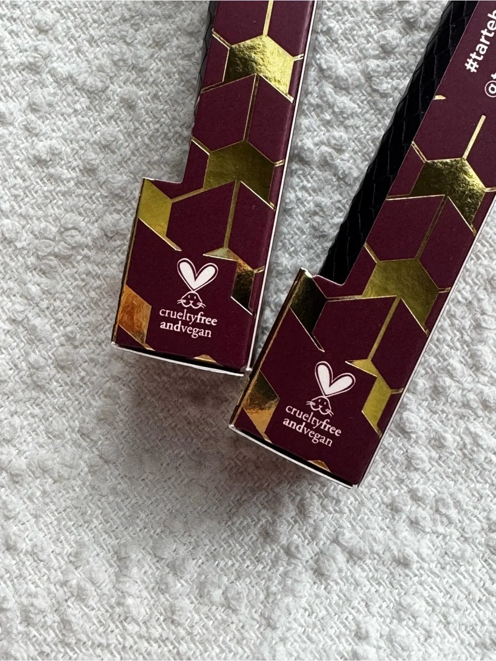 tarte lights, camera, lashes mascara in black